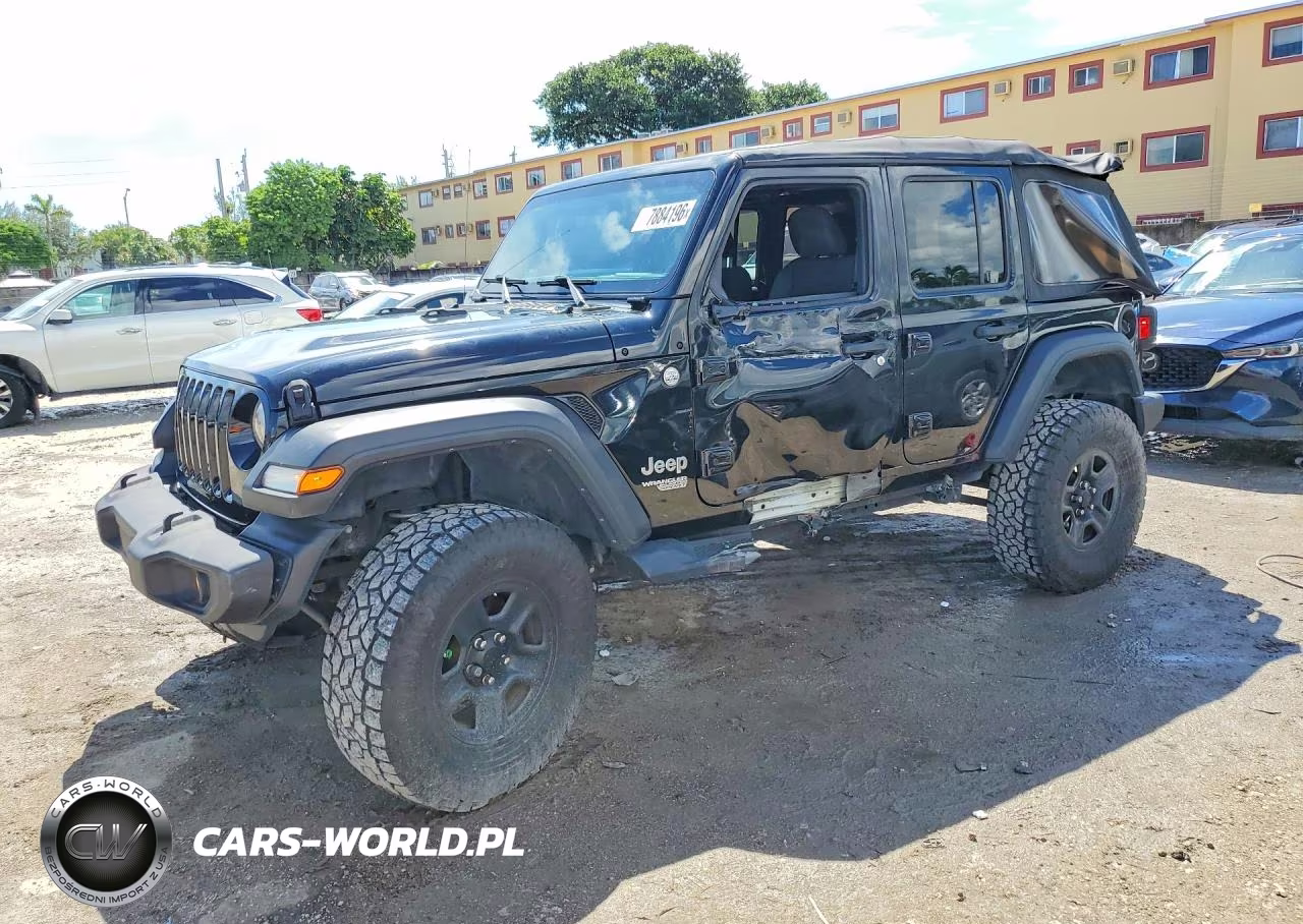 2018 Jeep Wrangler Unlimited Sport VIN:1C4HJXDG5JW151978 - 1