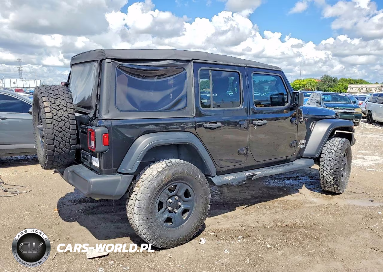 2018 Jeep Wrangler Unlimited Sport VIN:1C4HJXDG5JW151978 - 3