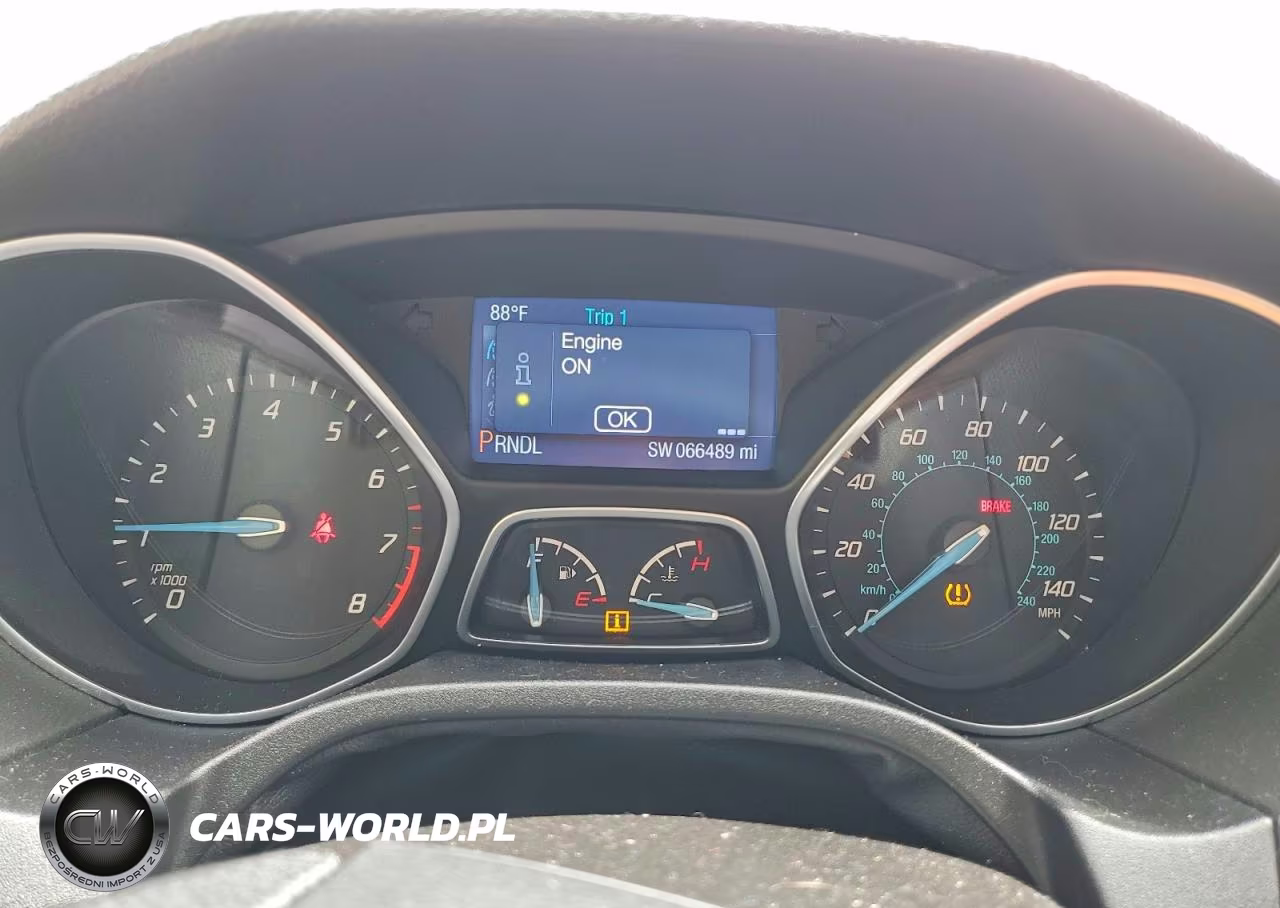 2014 Ford Focus Se VIN:1FADP3F25EL365745 - 9