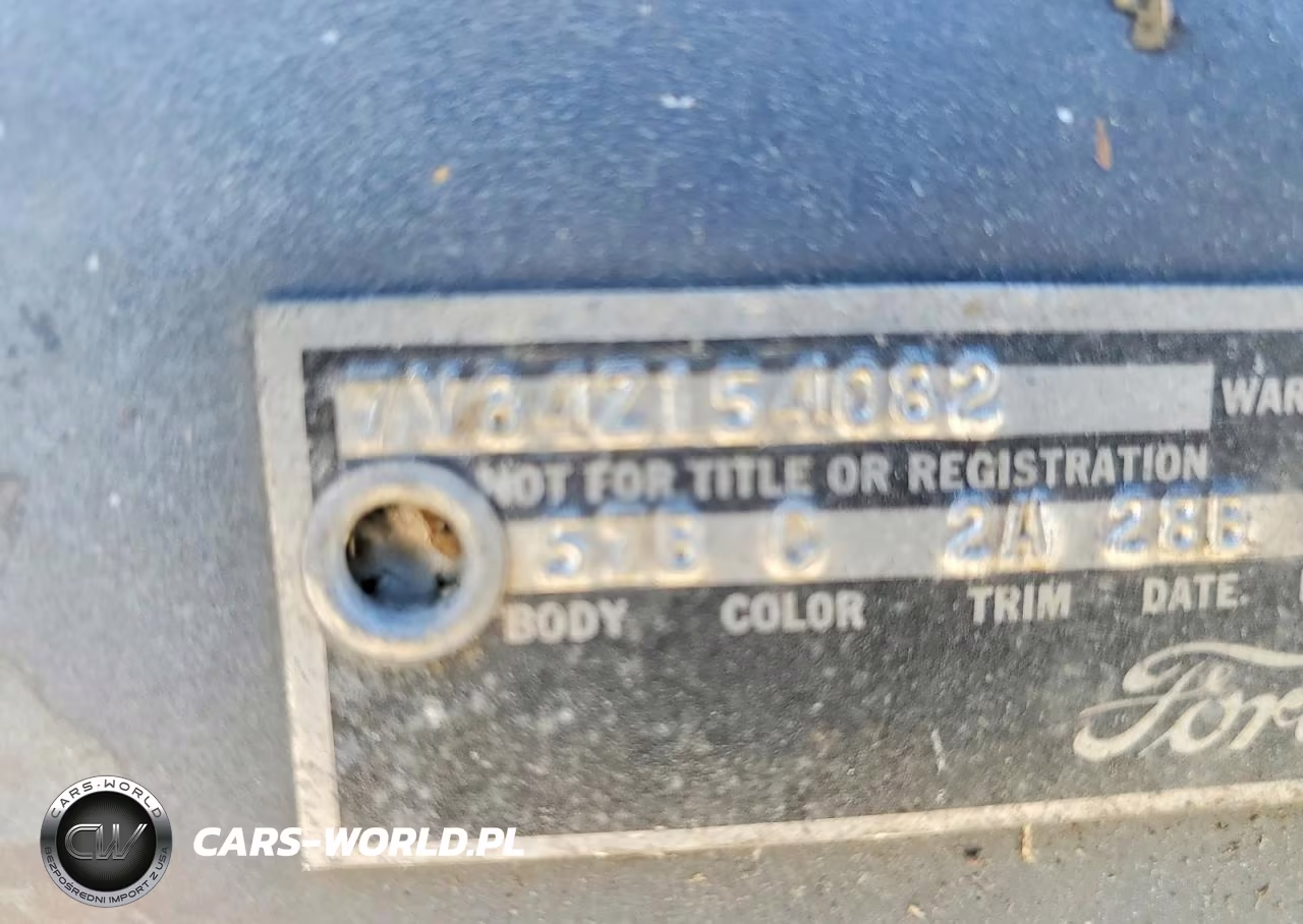 1967 Ford Thunderbird Lt VIN:7Y84Z154082 - 12