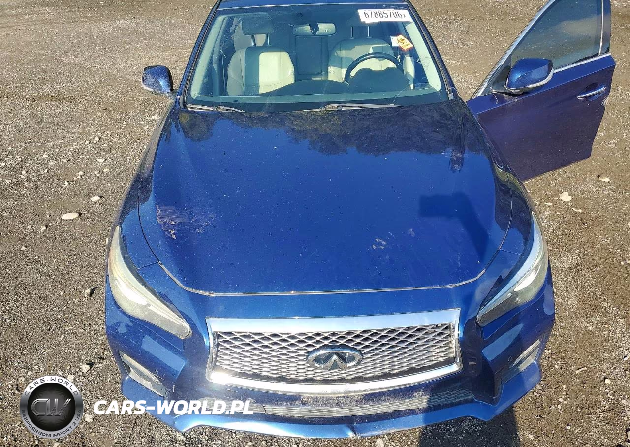 2016 Infiniti Q50 Red Sport 400 VIN:JN1FV7ARXGM450083 - 11