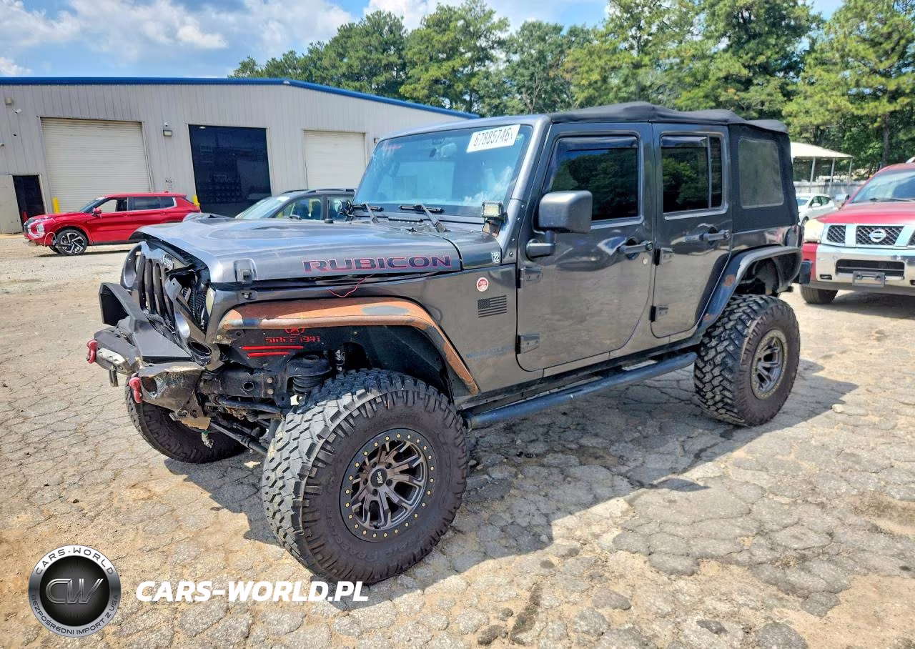 2016 Jeep Wrangler Unlimited Rubicon VIN:1C4BJWFG8GL343516 - 1