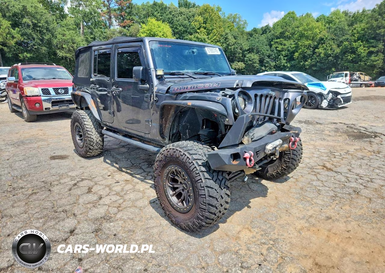 2016 Jeep Wrangler Unlimited Rubicon VIN:1C4BJWFG8GL343516 - 4