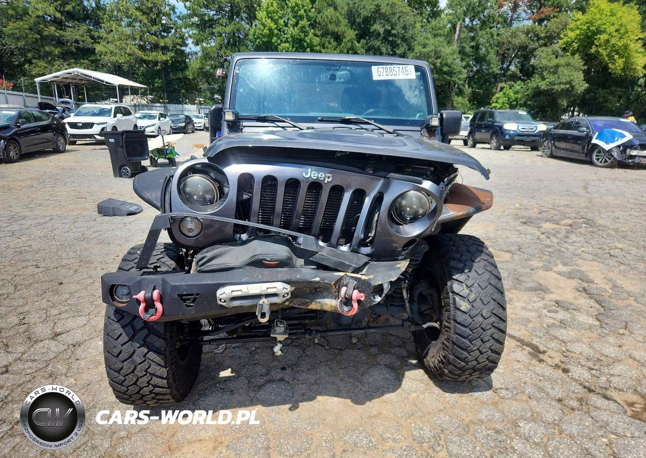 2016 Jeep Wrangler Unlimited Rubicon VIN:1C4BJWFG8GL343516 - 5