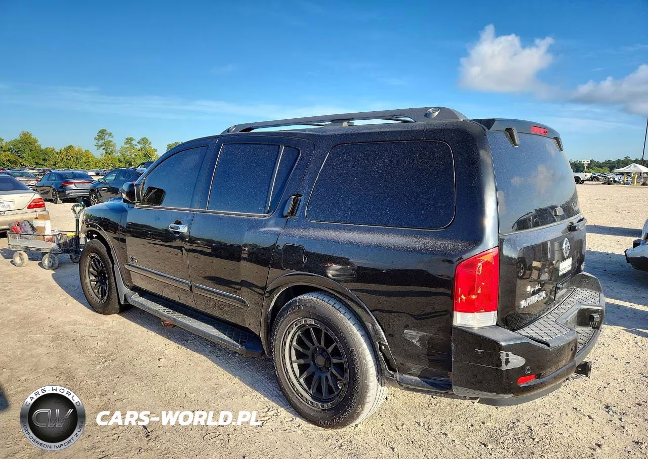 2008 Nissan Armada Se Ffv VIN:5N1BA08D98N633619 - 2