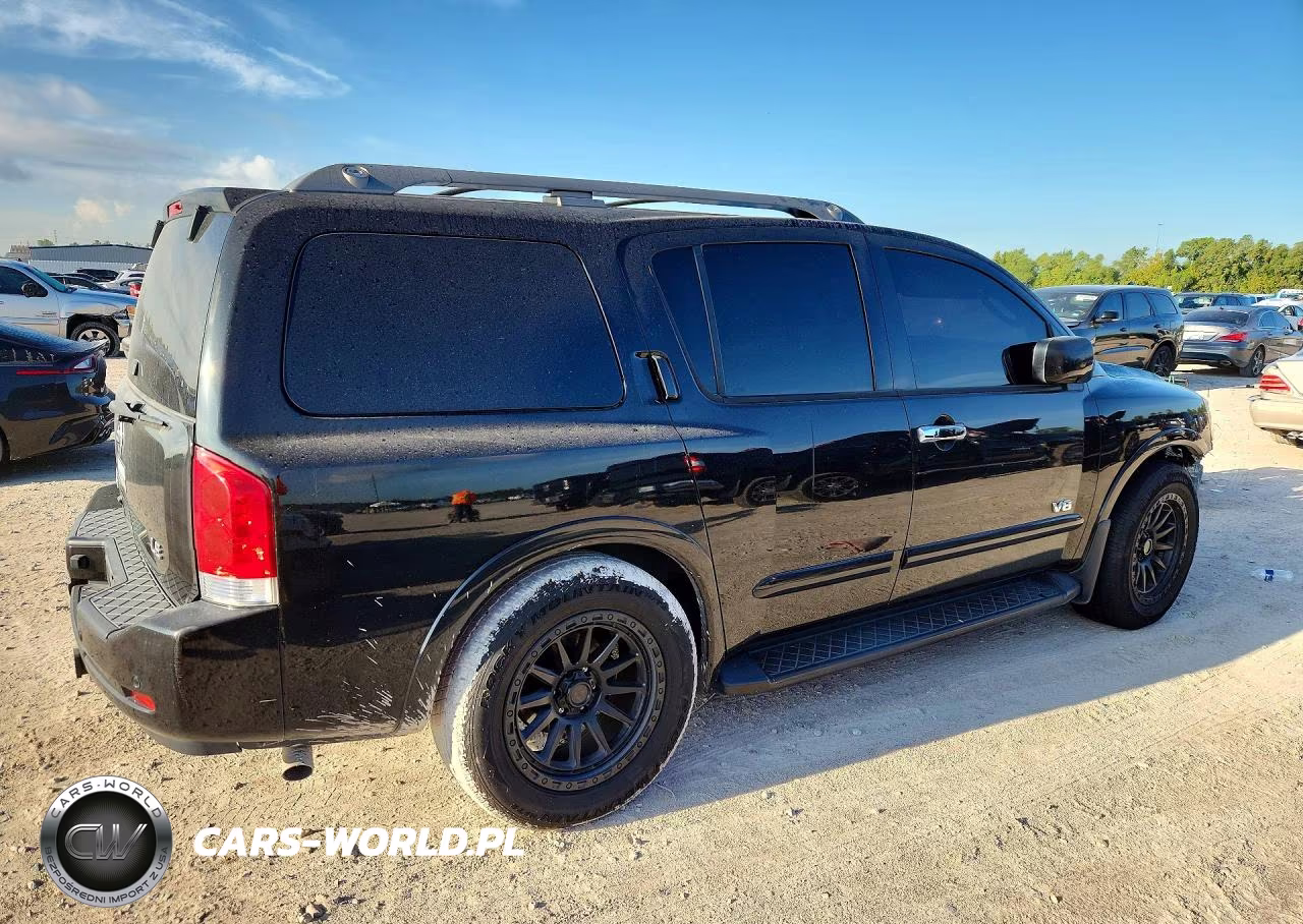 2008 Nissan Armada Se Ffv VIN:5N1BA08D98N633619 - 3