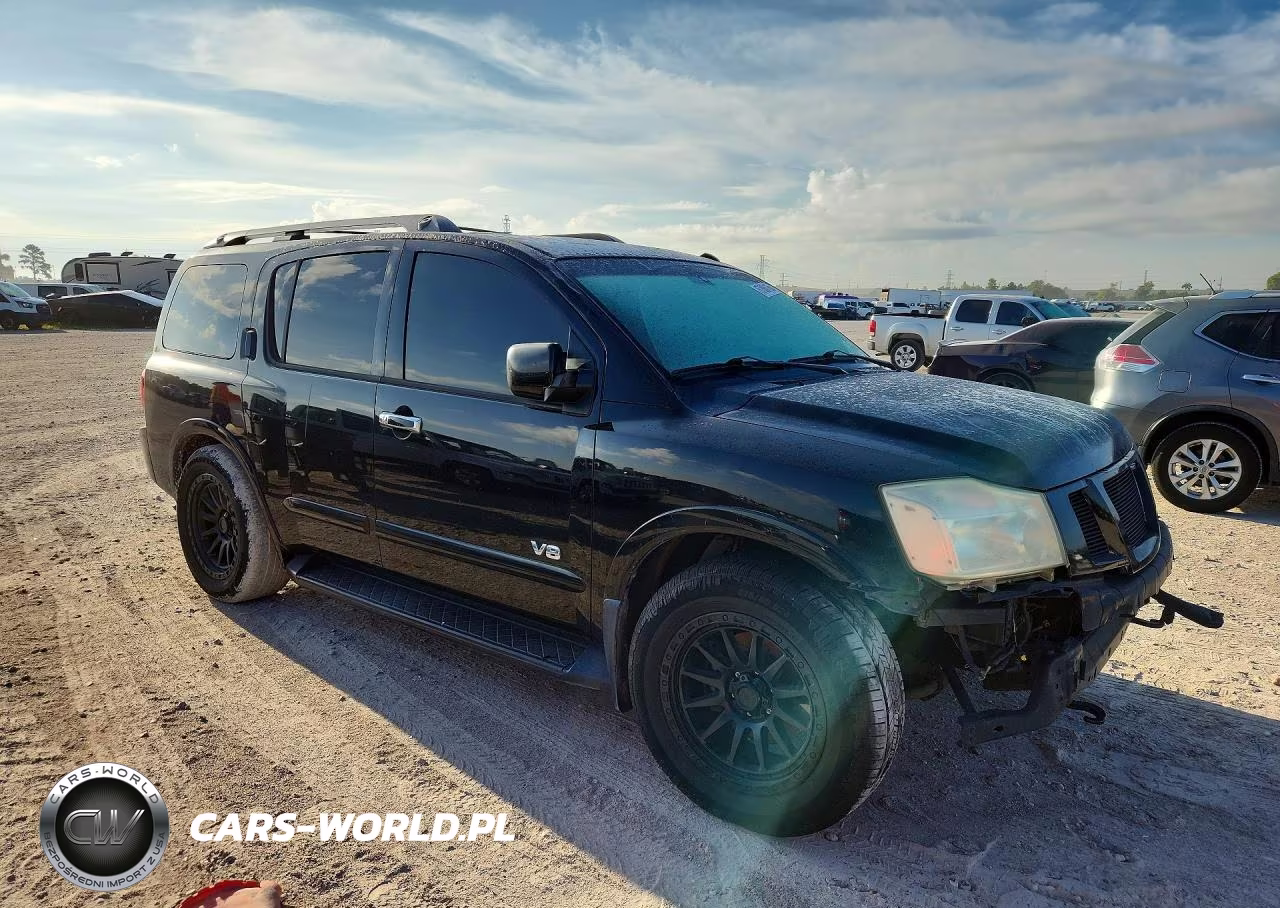 2008 Nissan Armada Se Ffv VIN:5N1BA08D98N633619 - 4