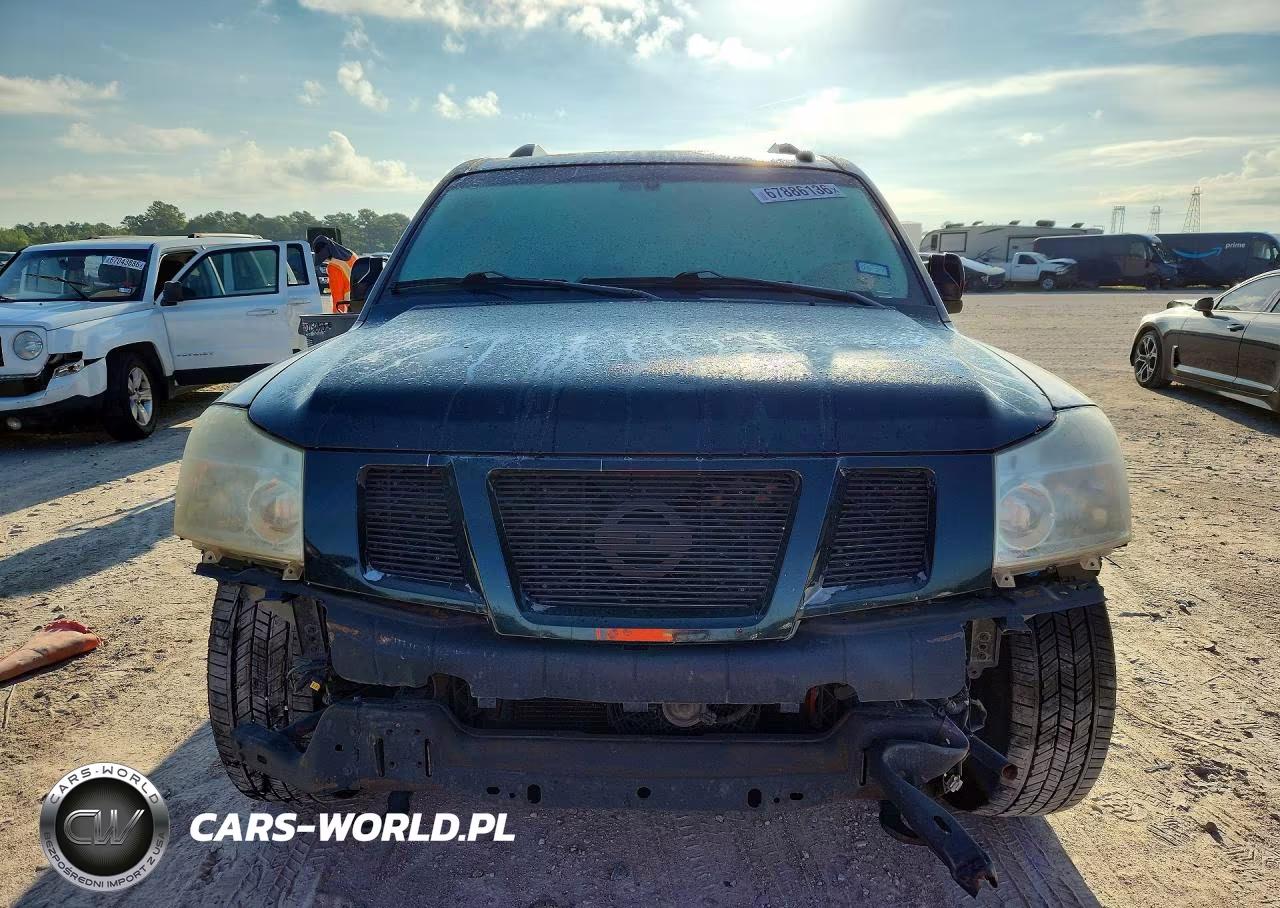2008 Nissan Armada Se Ffv VIN:5N1BA08D98N633619 - 5