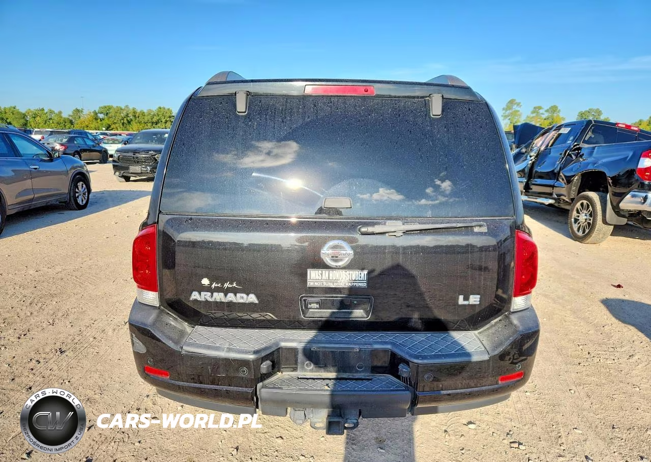2008 Nissan Armada Se Ffv VIN:5N1BA08D98N633619 - 6