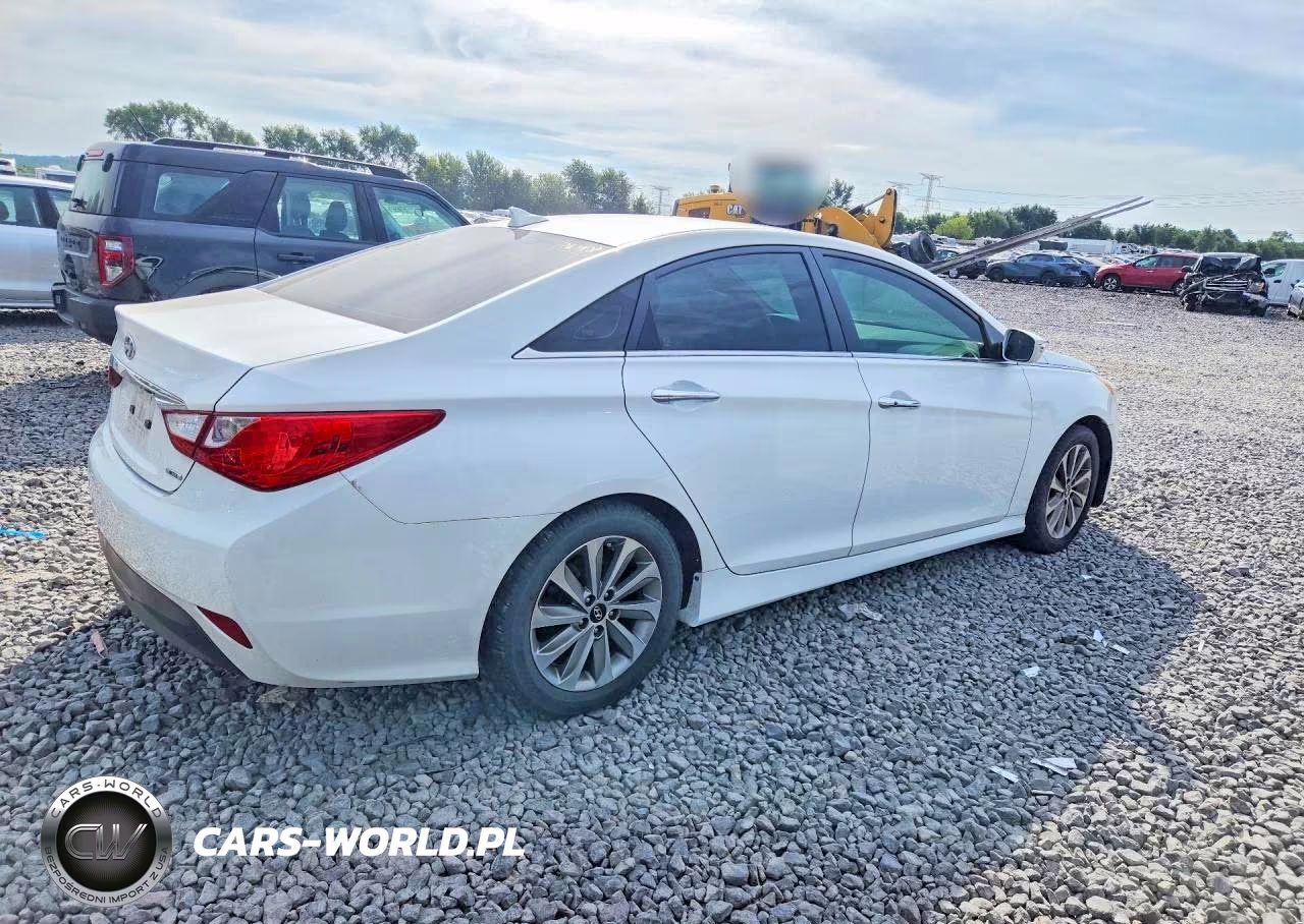 2014 Hyundai Sonata Limited VIN:5NPEC4AC4EH887822 - 3