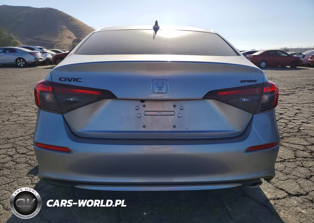 2026 Honda Civic Sport VIN:2HGFE2F59TH587987 - 6