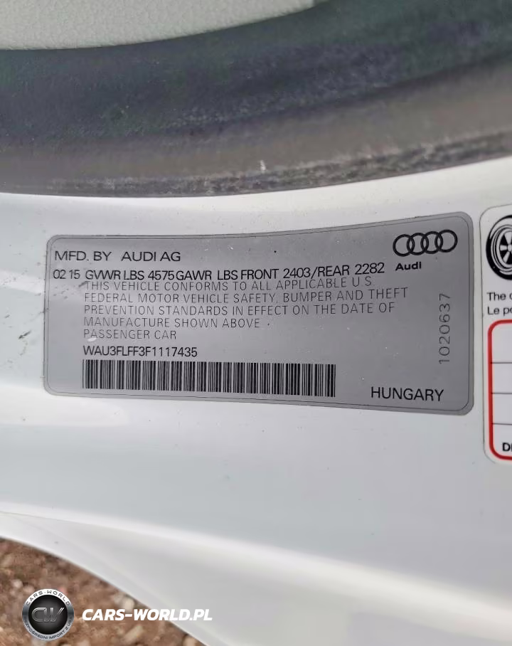 2015 Audi A3 Premium Plus VIN:WAU3FLFF3F1117435 - 12