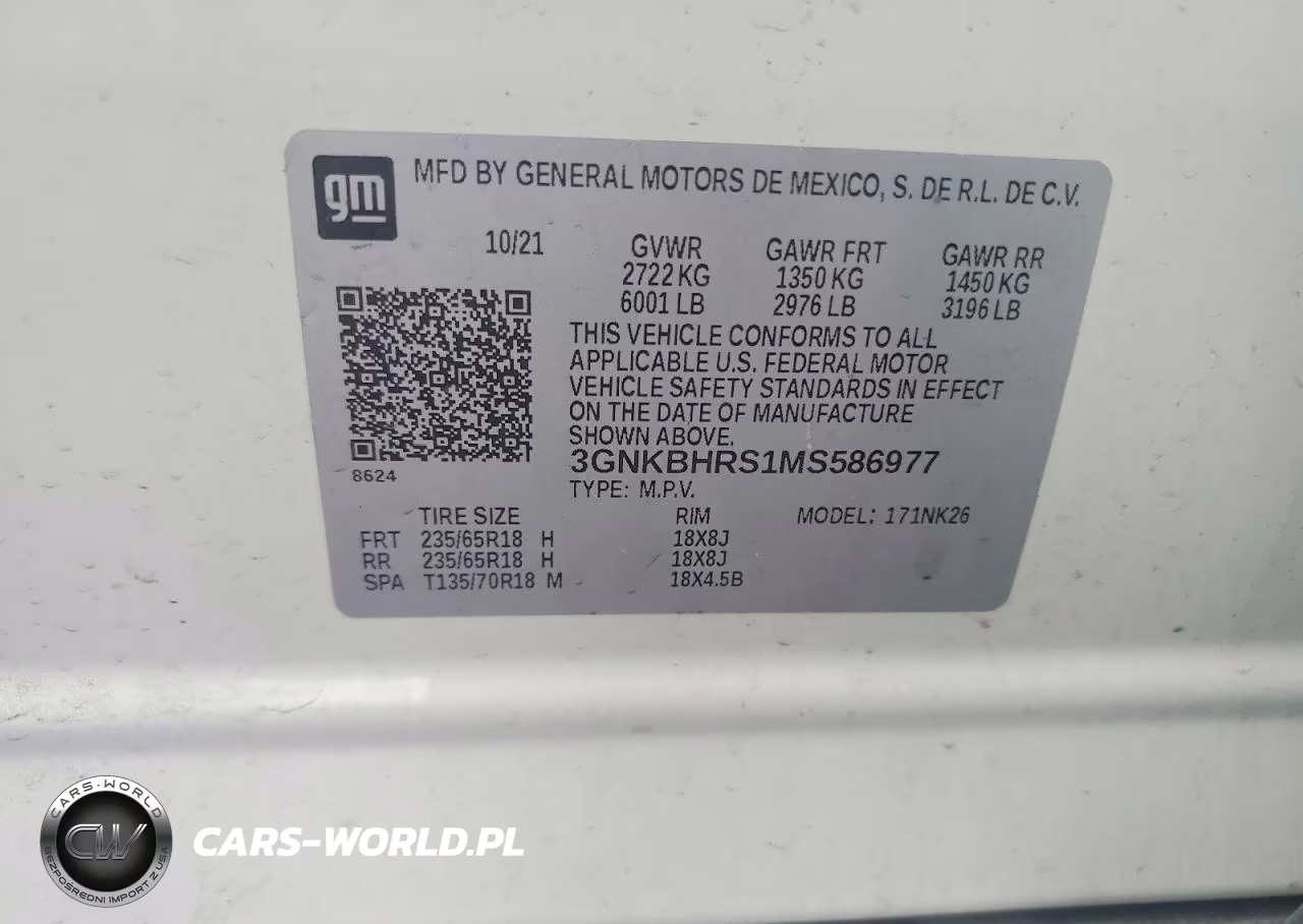 2021 Chevrolet Blazer 2Lt VIN:3GNKBHRS1MS586977 - 13