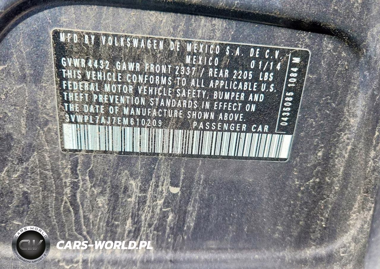 2014 Volkswagen Jetta Tdi VIN:3VWPL7AJ7EM610209 - 12