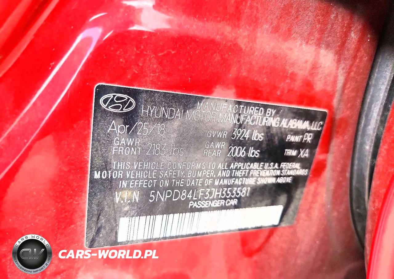 2018 Hyundai Elantra Sel VIN:5NPD84LF3JH353581 - 12