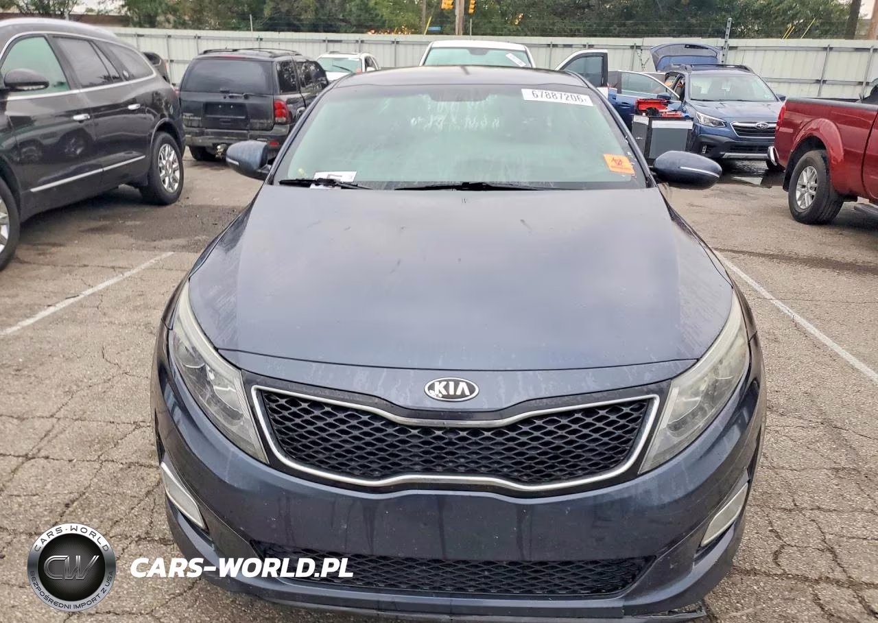 2015 Kia Optima Lx VIN:5XXGM4A75FG358174 - 5