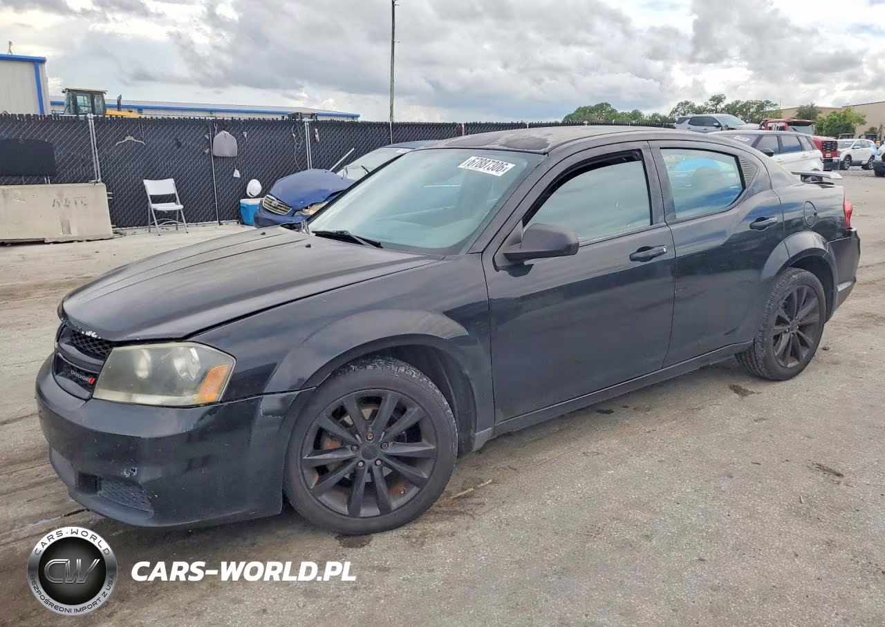 2014 Dodge Avenger Se VIN:1C3CDZAB8EN226811 - 1
