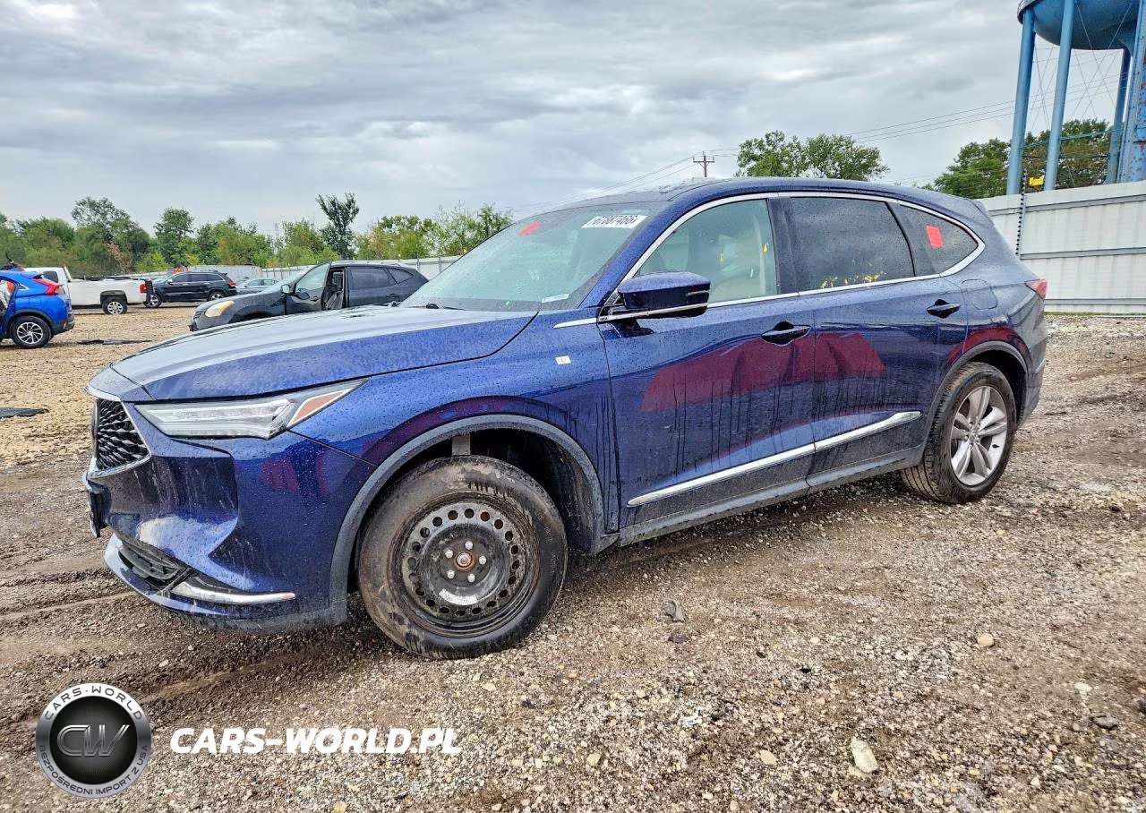2022 Acura Mdx VIN:5J8YE1H38NL037362 - 1
