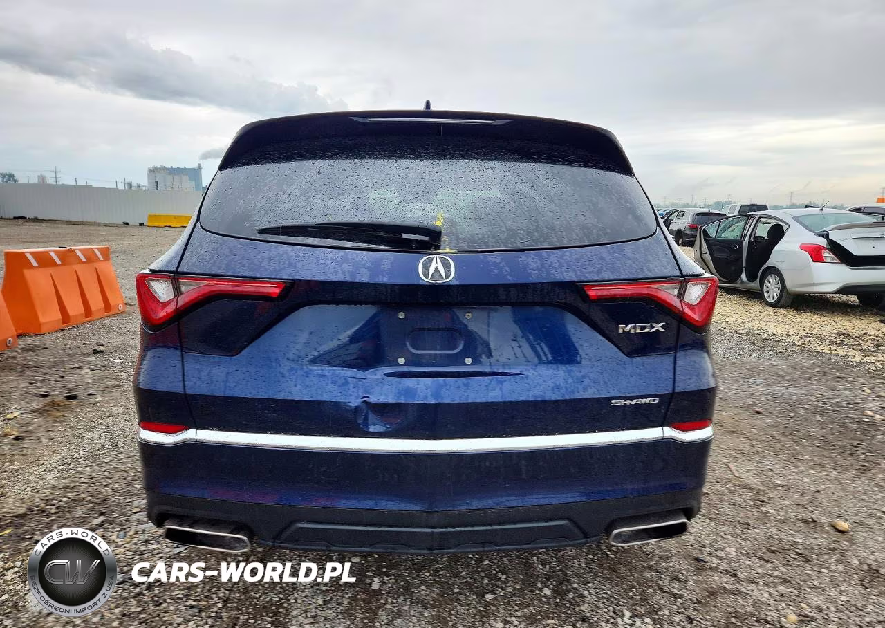 2022 Acura Mdx VIN:5J8YE1H38NL037362 - 6