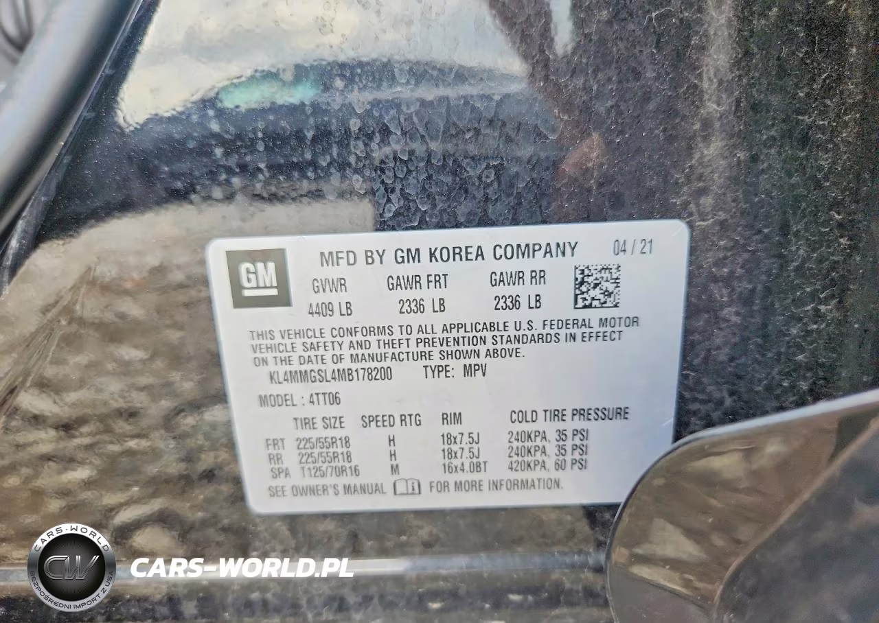 2021 Buick Encore Gx Essence VIN:KL4MMGSL4MB178200 - 12
