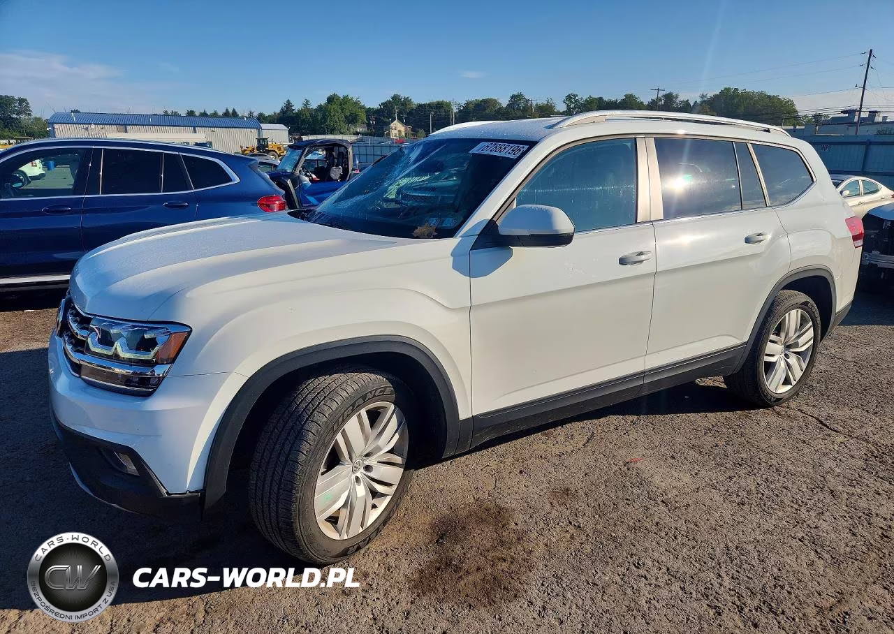 2019 Volkswagen Atlas Se VIN:1V2UR2CA4KC618476 - 1