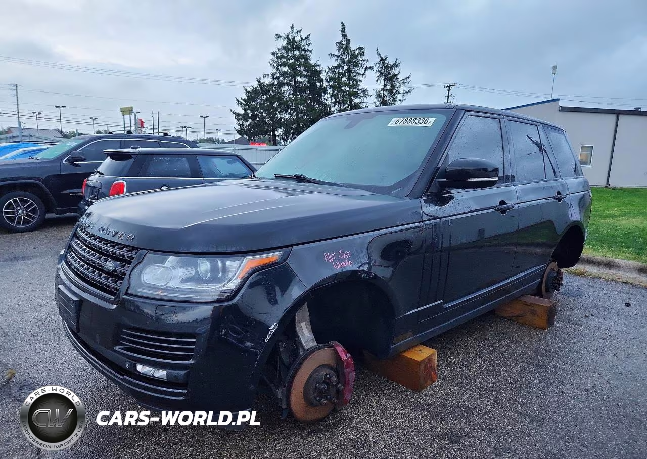 2014 Land Rover Range Rover Supercharged VIN:SALGS2TF3EA185367 - 1