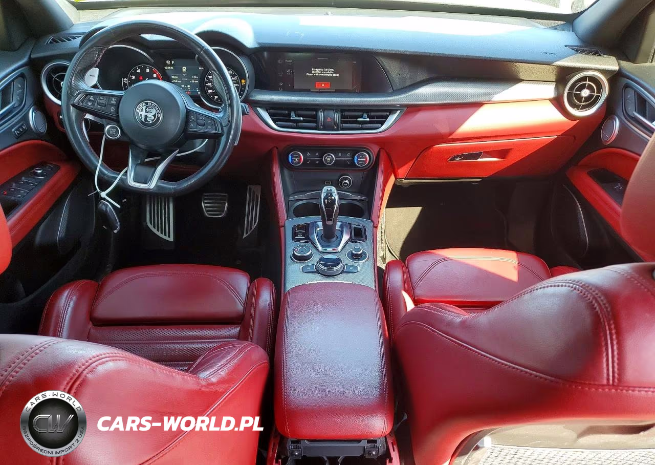 2020 Alfa Romeo Stelvio Ti VIN:ZASPAKBN1L7C76075 - 8
