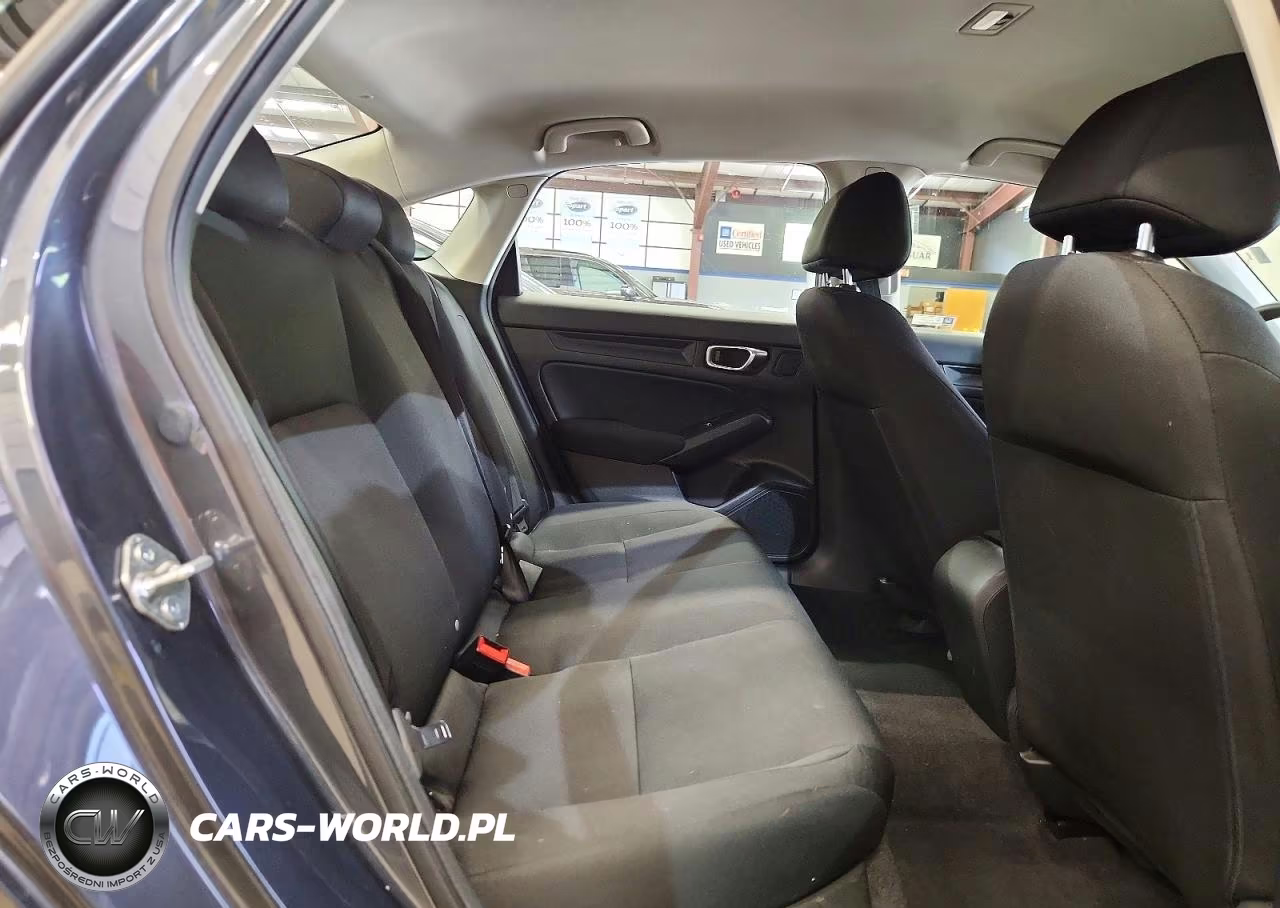 2025 Honda Civic Lx VIN:2HGFE2F29SH598833 - 10