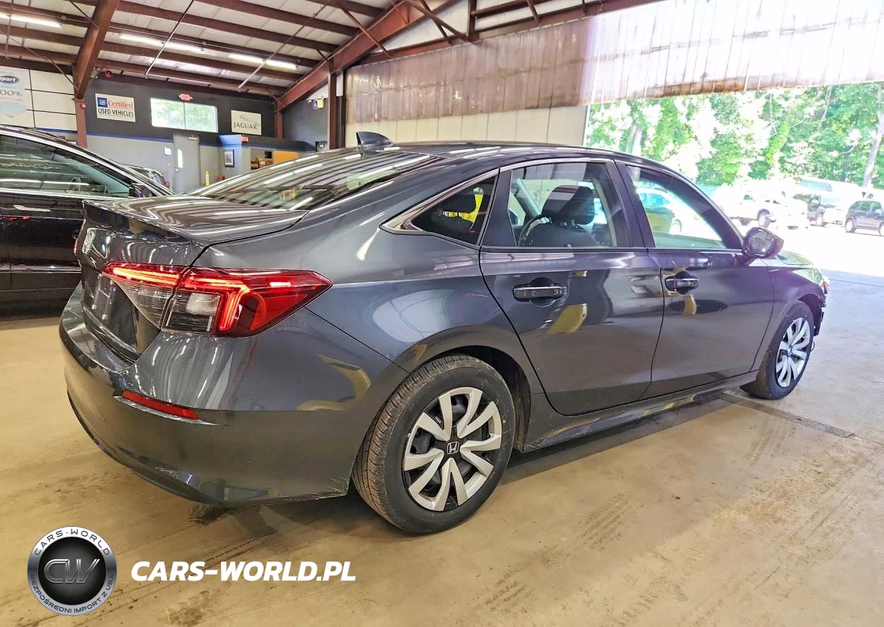 2025 Honda Civic Lx VIN:2HGFE2F29SH598833 - 3