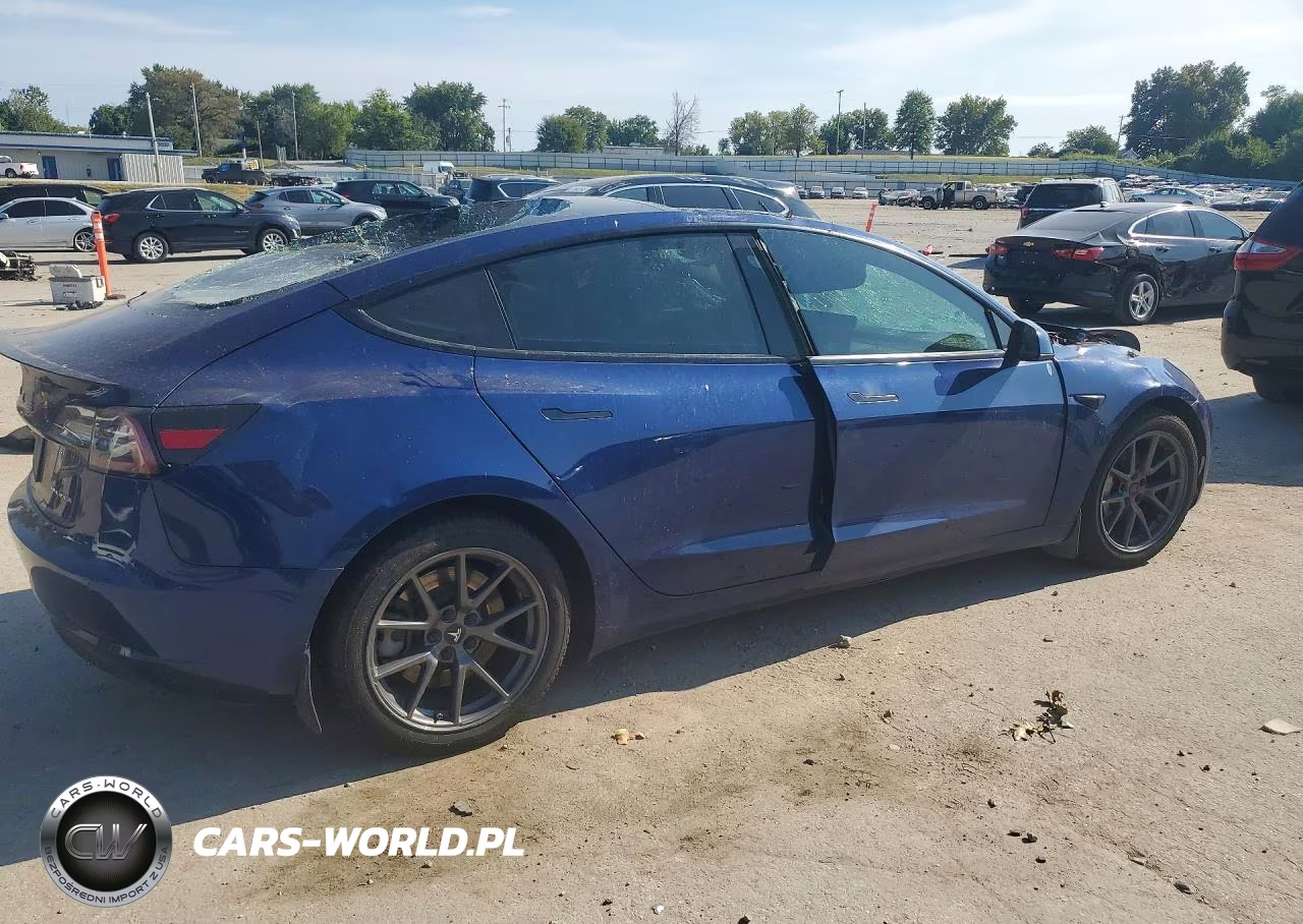 2021 Tesla Model 3 VIN:5YJ3E1EB7MF836829 - 3