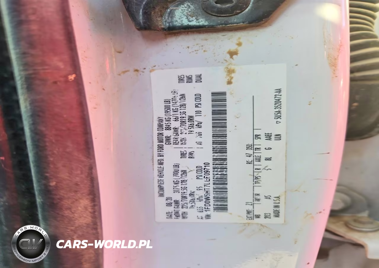 2020 Ford F550 Super - Flat Bed Truck VIN:1FD0W5HT7LEE09710 - 12