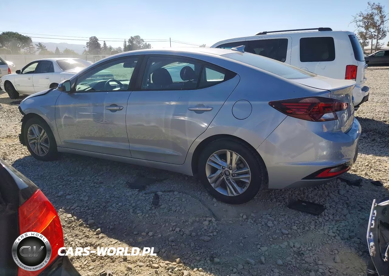 2020 Hyundai Elantra Sel VIN:KMHD84LF9LU018720 - 2