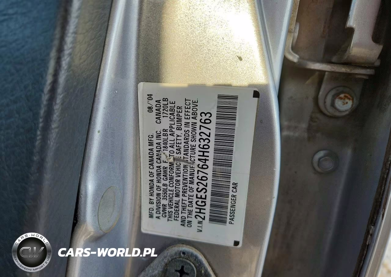 2004 Honda Civic Ex VIN:2HGES26764H632763 - 13