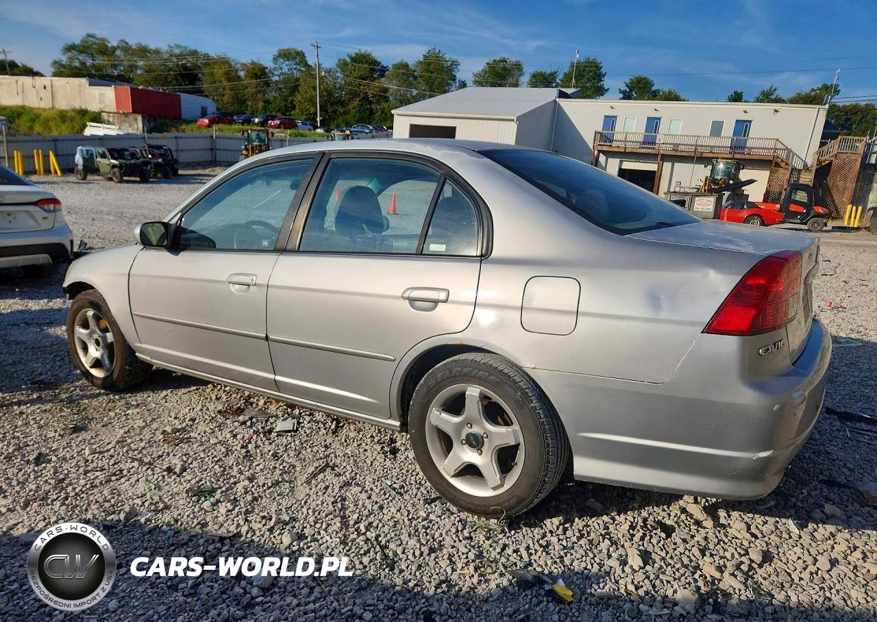 2004 Honda Civic Ex VIN:2HGES26764H632763 - 2