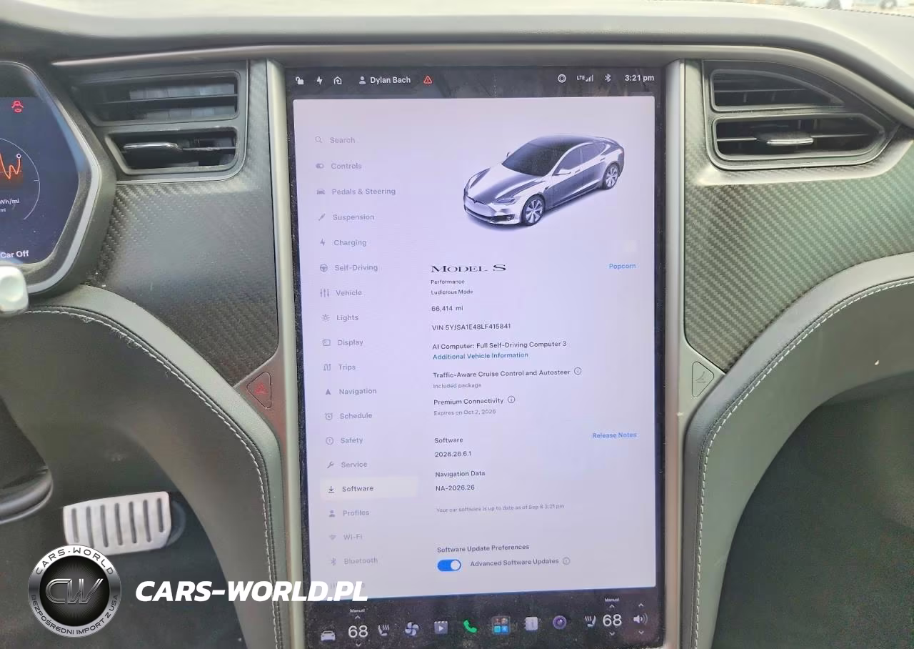 2020 Tesla Model S VIN:5YJSA1E48LF415841 - 9