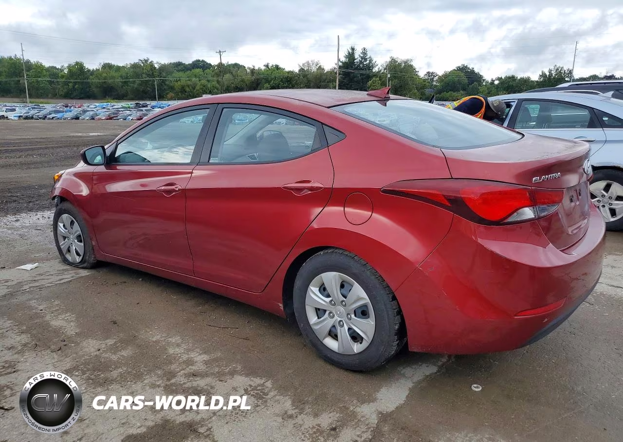 2016 Hyundai Elantra Se VIN:5NPDH4AE7GH758751 - 2