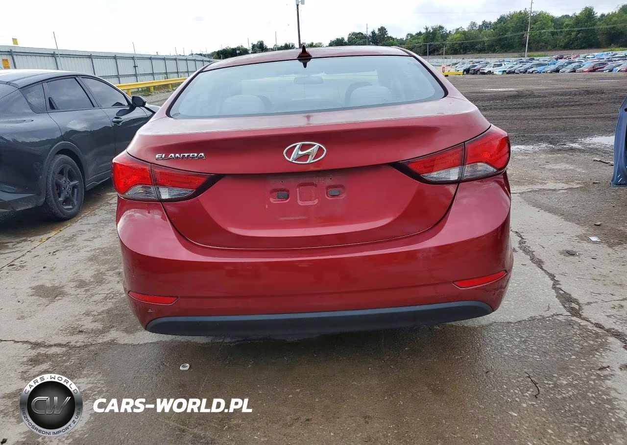 2016 Hyundai Elantra Se VIN:5NPDH4AE7GH758751 - 6