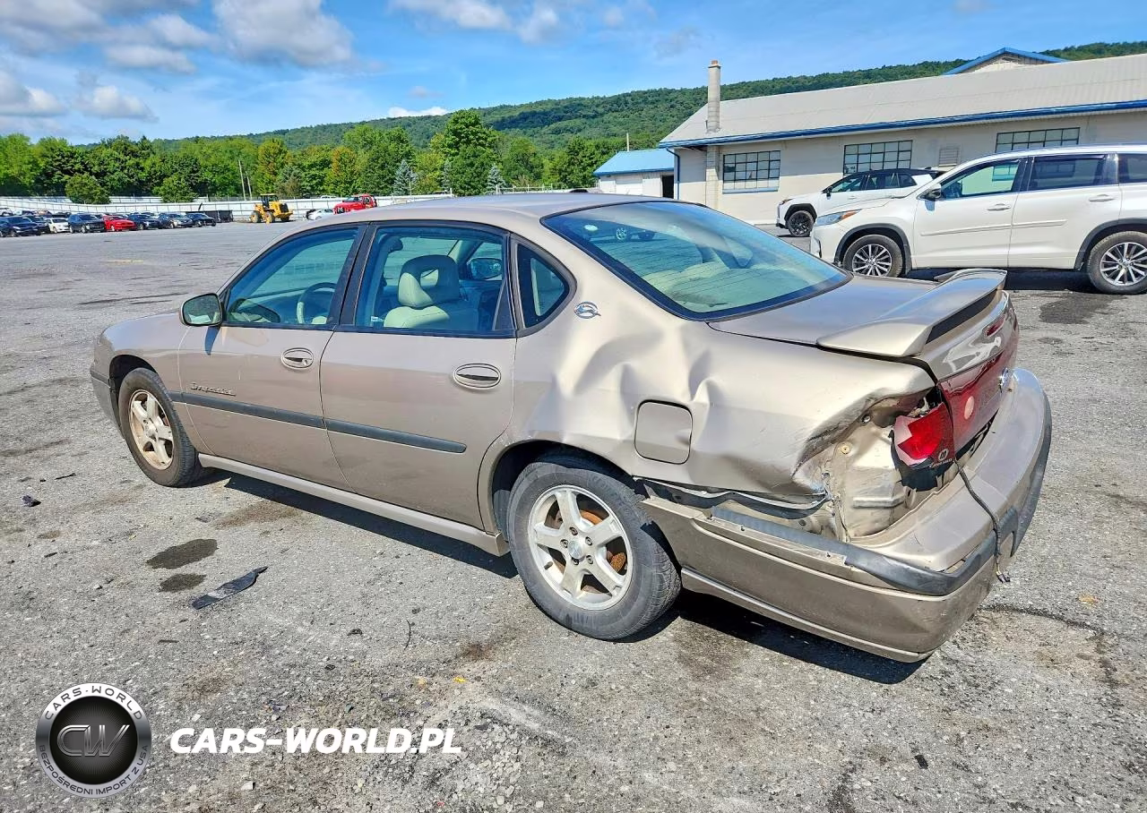2003 Chevrolet Impala Ls VIN:2G1WH55KX39396578 - 2