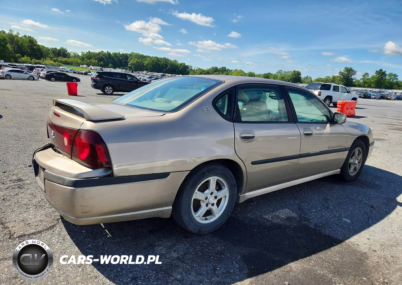 2003 Chevrolet Impala Ls VIN:2G1WH55KX39396578 - 3