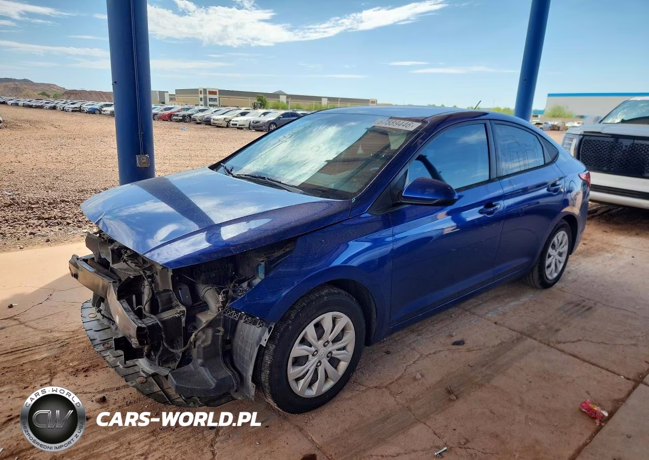 2021 Hyundai Accent Se VIN:3KPC24A63ME130952 - 1