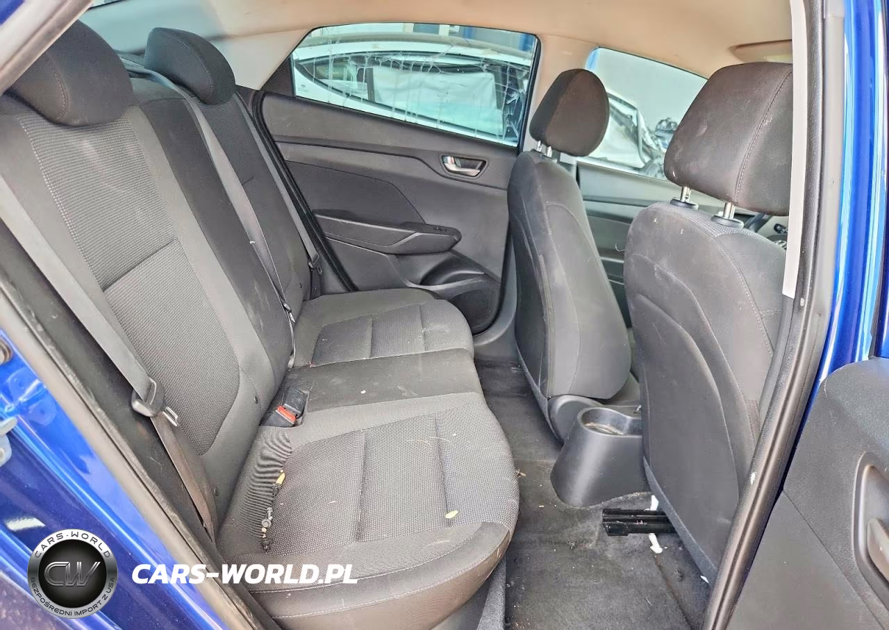 2021 Hyundai Accent Se VIN:3KPC24A63ME130952 - 10