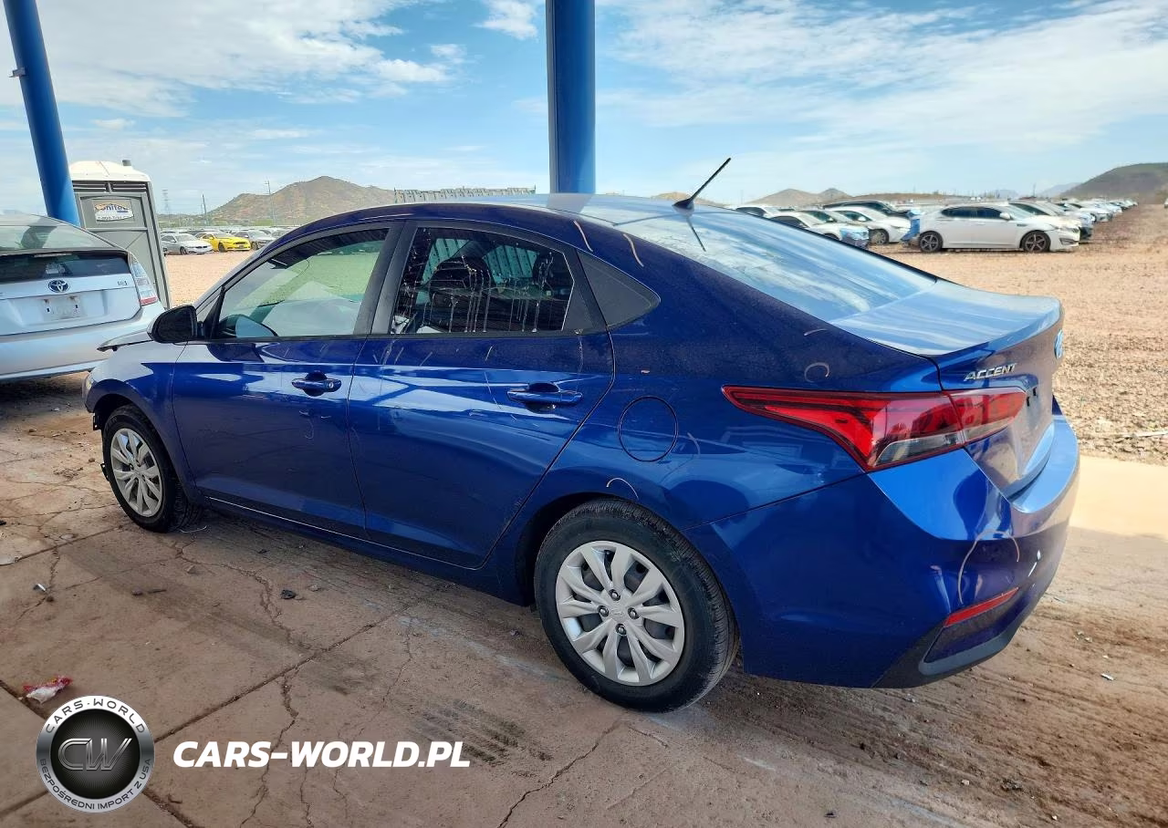 2021 Hyundai Accent Se VIN:3KPC24A63ME130952 - 2