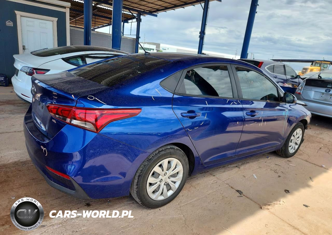 2021 Hyundai Accent Se VIN:3KPC24A63ME130952 - 3
