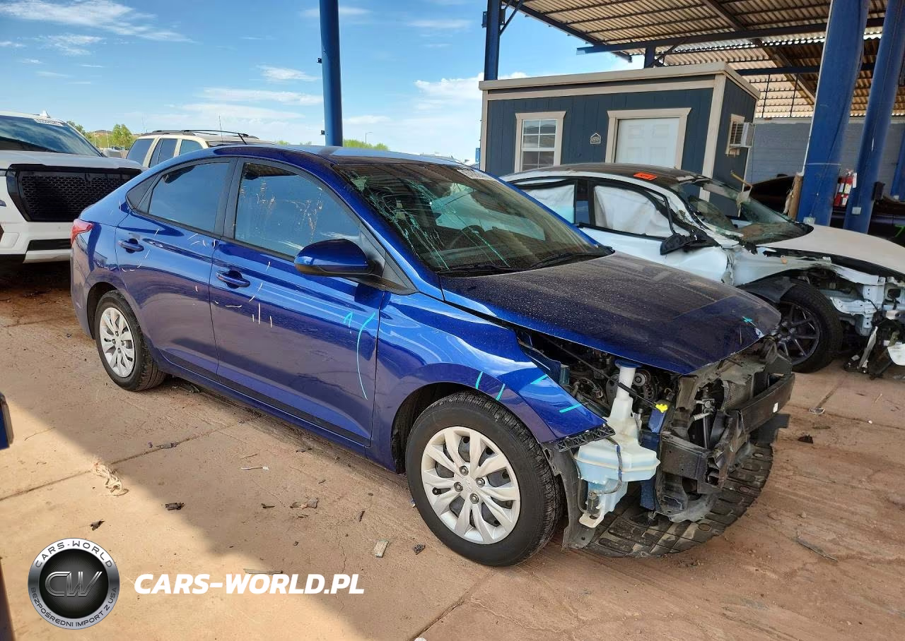 2021 Hyundai Accent Se VIN:3KPC24A63ME130952 - 4
