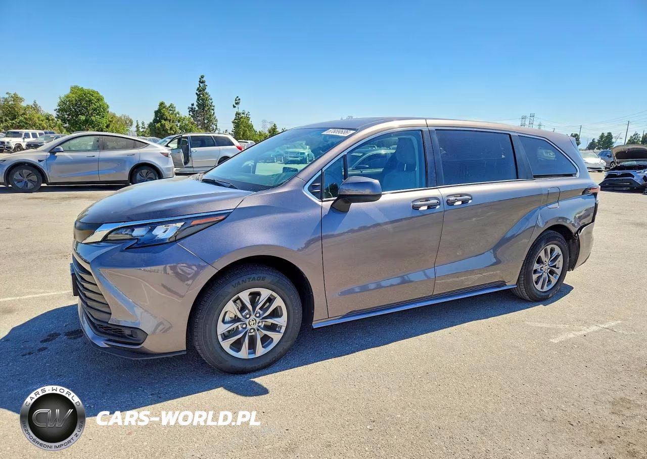 2024 Toyota Sienna Le VIN:5TDKRKEC5RS202887 - 1