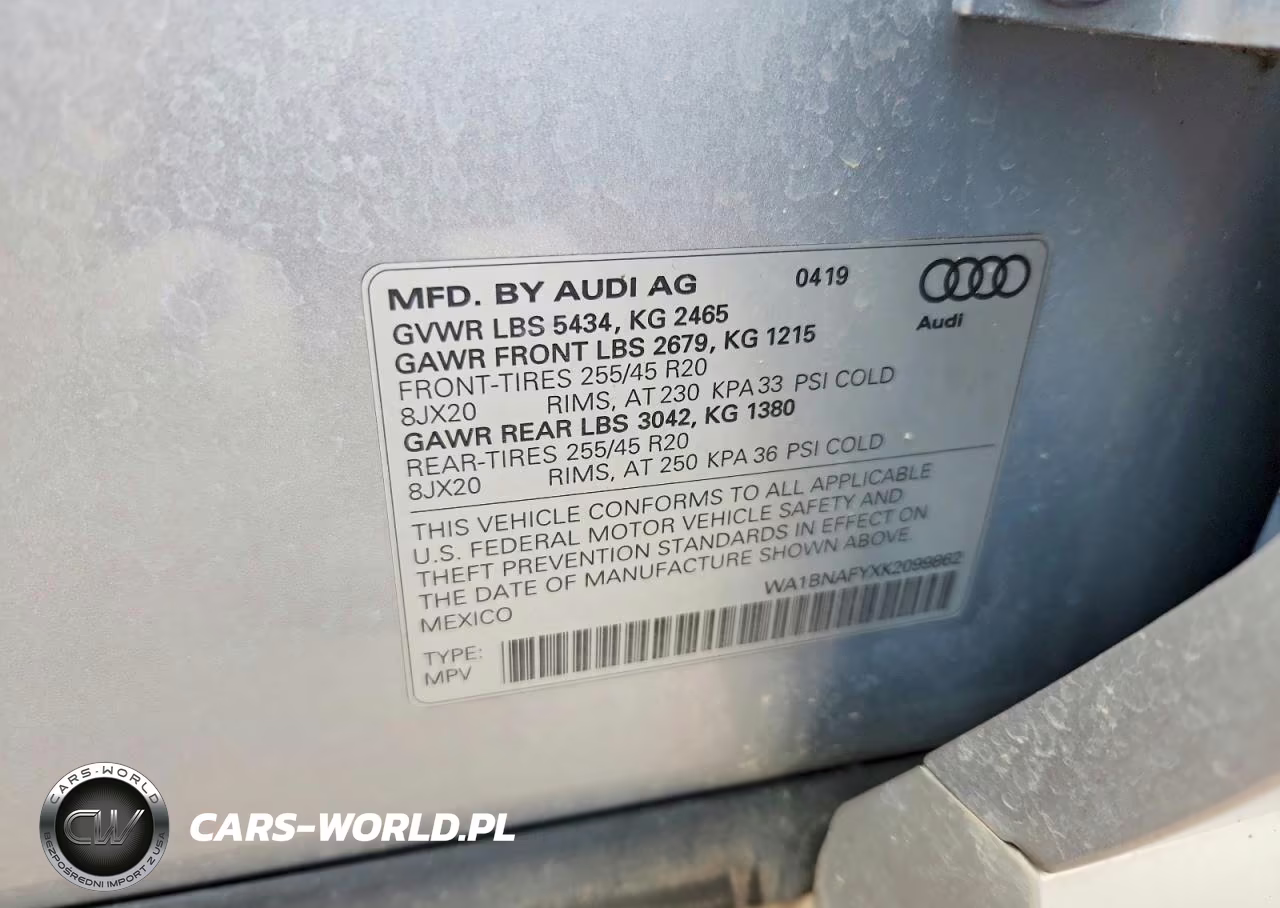 2019 Audi Q5 Premium Plus VIN:WA1BNAFYXK2099862 - 13