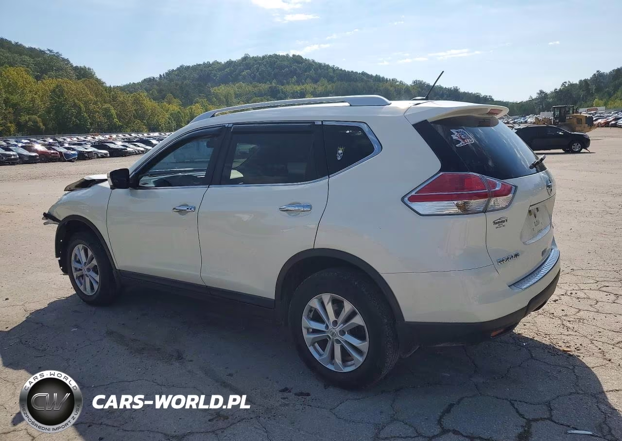 2016 Nissan Rogue Sv VIN:KNMAT2MV7GP735816 - 2