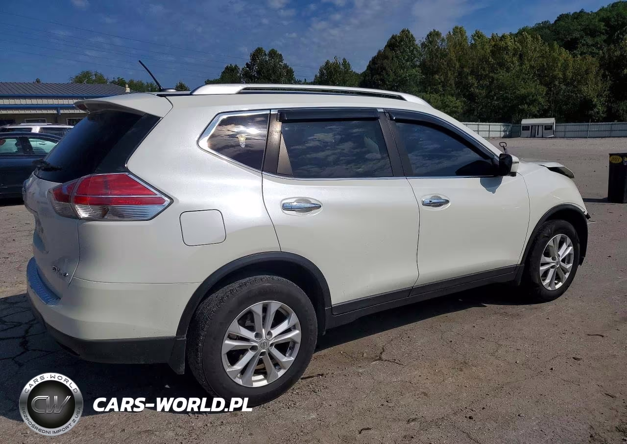 2016 Nissan Rogue Sv VIN:KNMAT2MV7GP735816 - 3