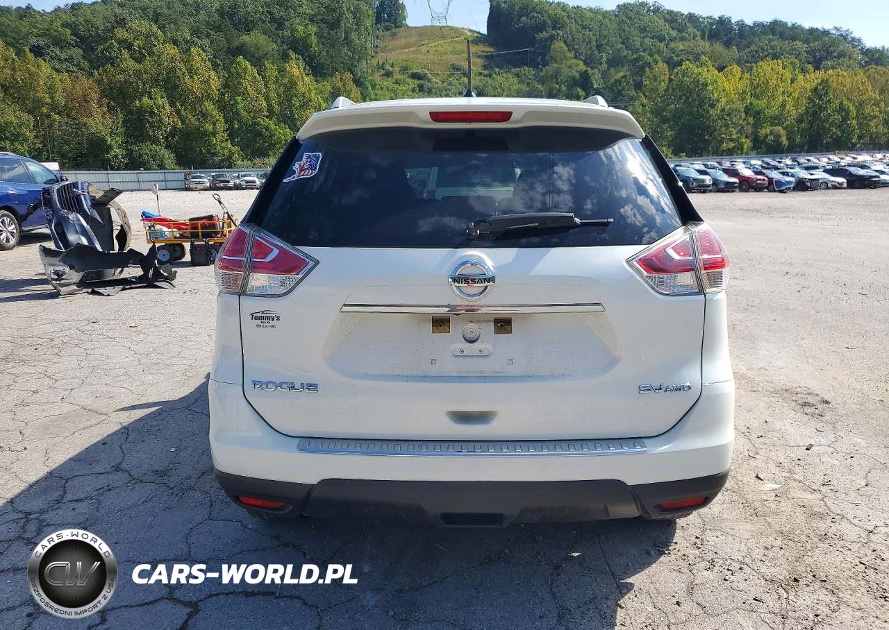 2016 Nissan Rogue Sv VIN:KNMAT2MV7GP735816 - 6