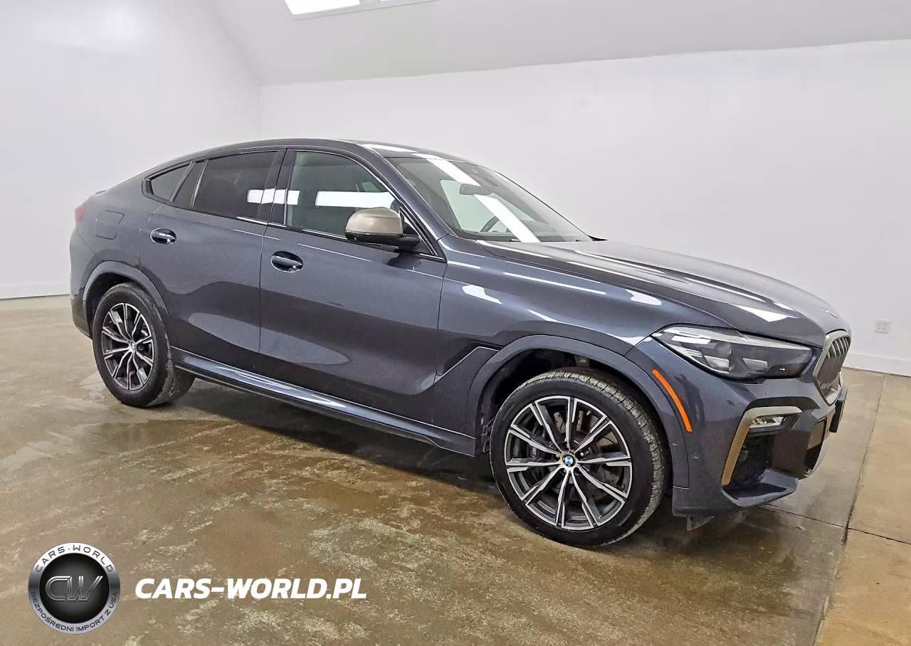 2021 BMW X6 M50I VIN:5UXCY8C03M9G71133 - 4